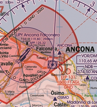 Rogers Data VFR Chart Italy North 2024