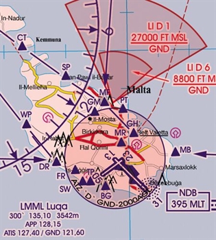 Rogers Data VFR Chart Italy South 2024