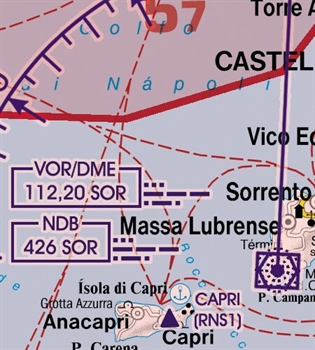 Rogers Data VFR Chart Italy South 2024