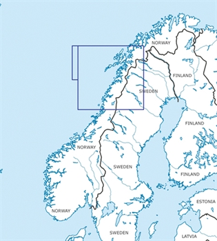 Rogers Data VFR Chart Norway Center-North 2024