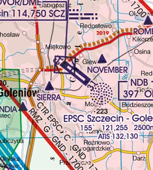 Rogers Data VFR Chart Poland North 2024