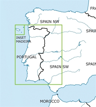 Rogers Data VFR Chart Portugal 2024