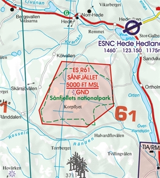 Rogers Data VFR Chart Sweden Center-South 2024