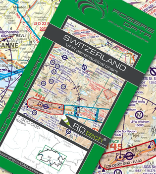 Rogers Data VFR Karte Schweiz