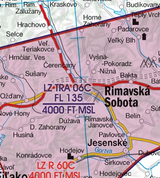 Rogers Data VFR Chart Slovakia