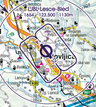 Rogers Data VFR Chart Slovenia