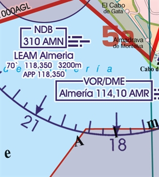 Rogers Data VFR Karte Spanien Süd-West 2024