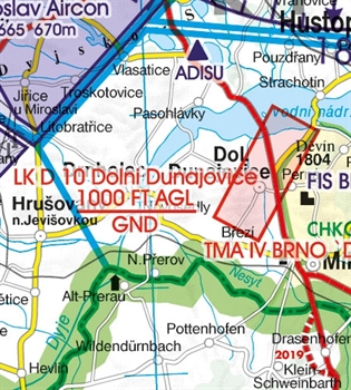 Rogers Data VFR Chart Czechia