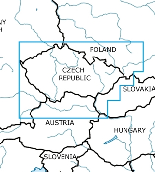 Rogers Data VFR Chart Czechia