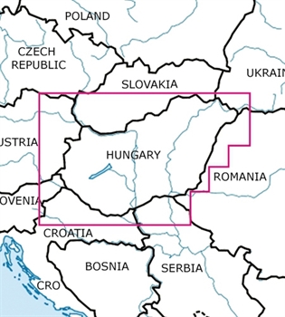 Rogers Data VFR Chart Hungary