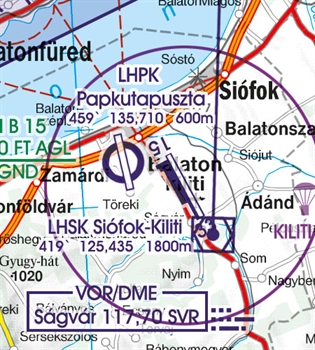 Rogers Data VFR Chart Hungary