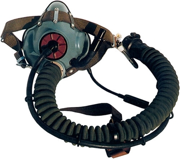 Sauerstoffmaske für Jet-Helm, NVA