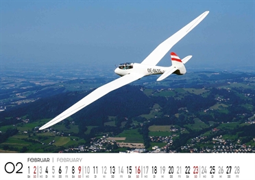 Glider photo-calendar 2025