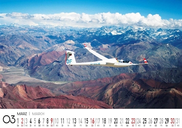 Glider photo-calendar 2025