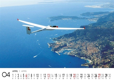 Glider photo-calendar 2025