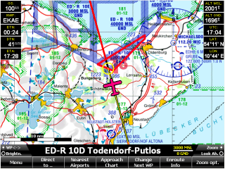 Sky-Map for Android, with ICAO Chart Germany and AIP