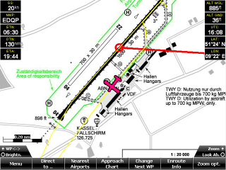 Sky-Map for Android, with ICAO Chart Germany and AIP