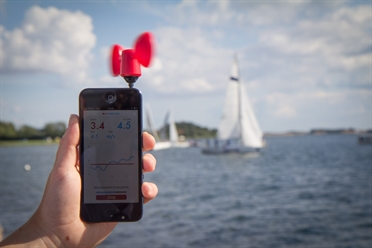 Smartphone and Tablet Wind Meter