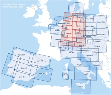 V500-Karte Italien Nord