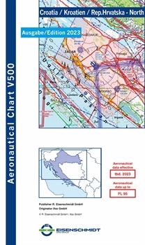 V500-Karte Kroatien Nord