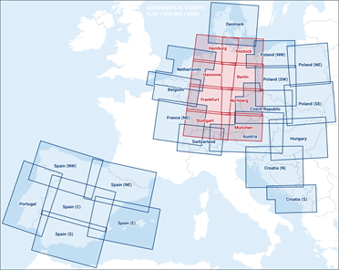 V500-Karte Polen, 4 Karten, 2024