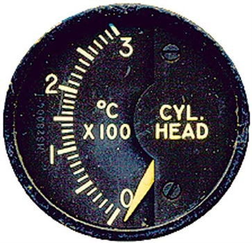 Zylinderkopf-Thermometer, Dekoinstrument