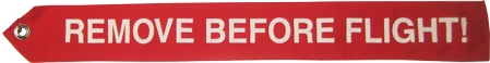 Remove Before Flight Streamer