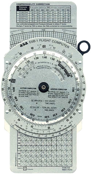 ASA Navigationsrechner E6-B1 Micro