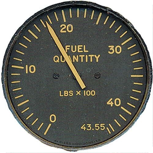 Fuel Quantity Indicator, Dekoinstrument