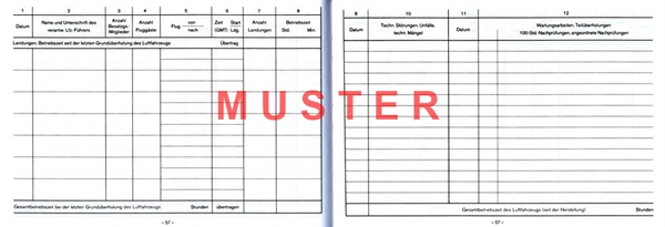 Aircraft Logbook Powered Aircraft