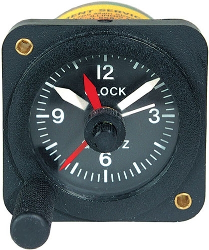 Aircraft Clock, 12 V DC