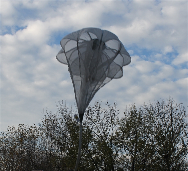 Parachute, ca. 80 cm diameter