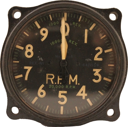 Tachometer Ø 80 mm, Dekoinstrument