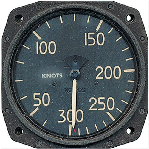 Airspeed Indicator, Dekoinstrument