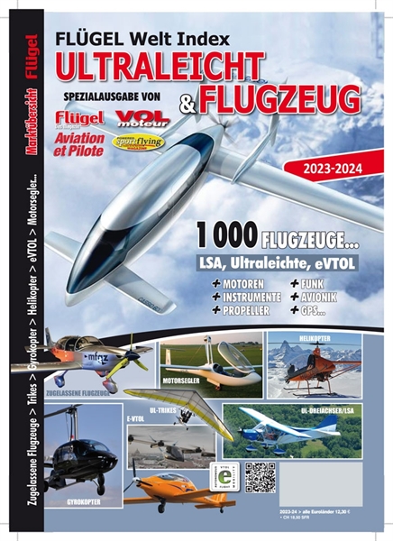 Flügel der Welt - Index Ultraleicht & Flugzeug edition 2023/2024