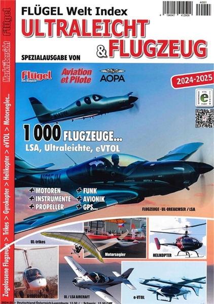 Flügel der Welt - Index Ultraleicht & Flugzeug Ausgabe 2024/2025