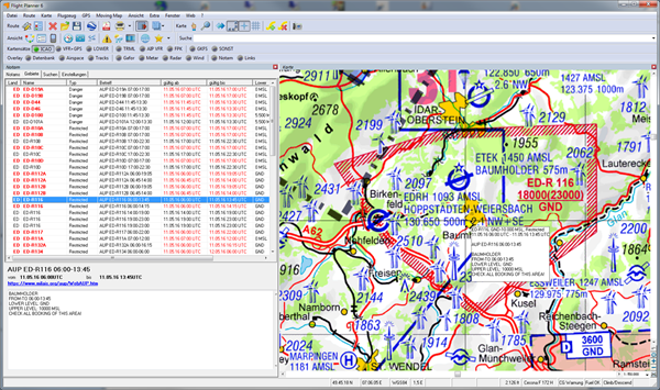 Flight Planner 6 mit Kartenpaket Europa