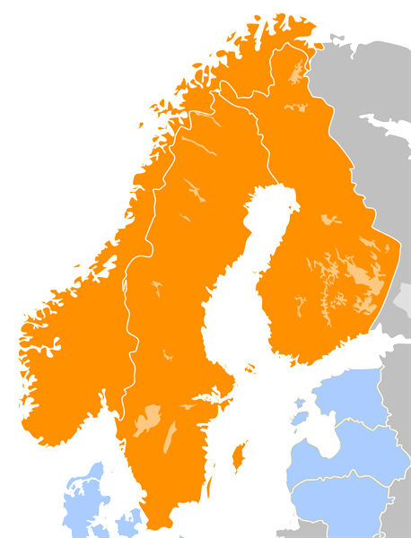 Flight Planner / Sky-Map Kartenpaket Skandinavien