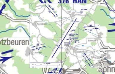 Flight Planner / Sky-Map AIP VFR Charts + Heli Germany