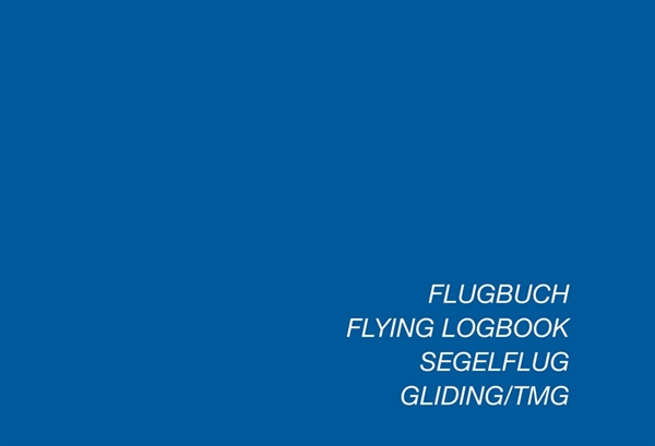 Flight Logbook Glider & TMG EU FCL (Schiffmann)