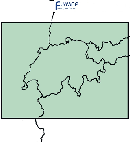 Flymap ICAO-Karte Schweiz