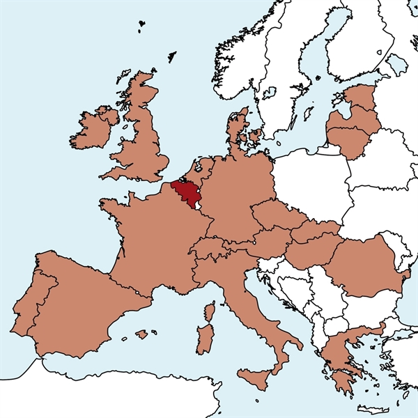 Flymap Intelli-Map Belgien