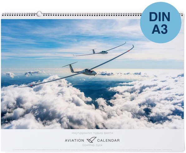 Photocalendar Glider 2024 DIN A3