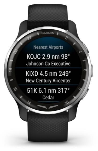 Garmin D2 Air X10 Aviator Smartwatch (black)