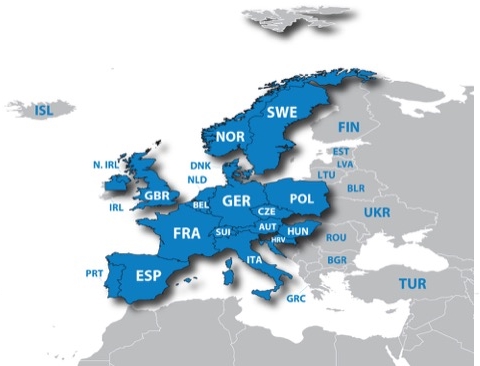 Garmin ICAO / VISUAL 500 Charts Europe