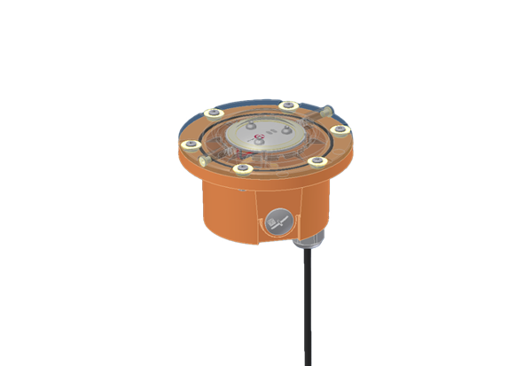 Heliport LED inset light