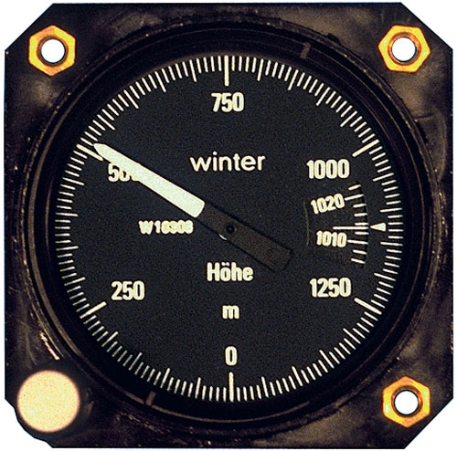 Höhenmesser EBH, Meßbereich: 0-3.000 m