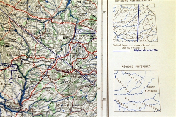 Historical Chart France Limoges 1956