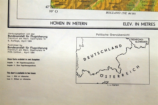 Historische Karte München 1964