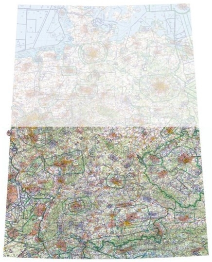 ICAO Wall Chart Germany-South 2024